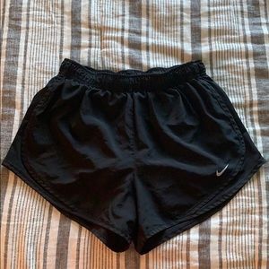 Black Nike shorts